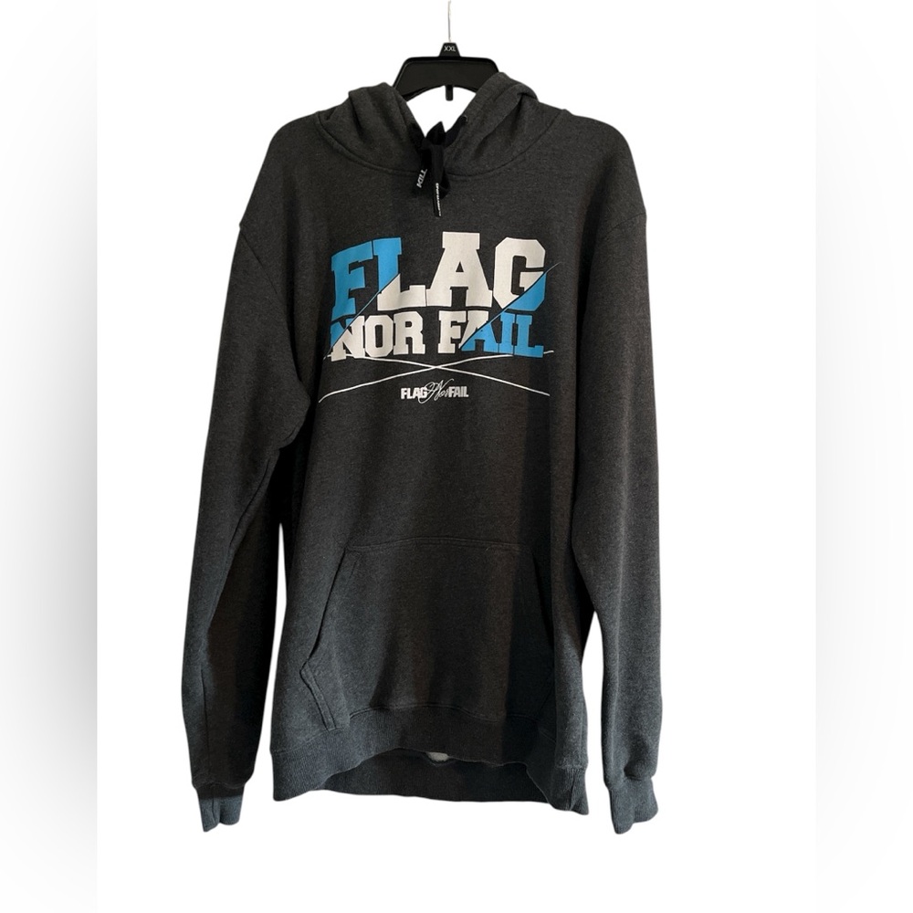 Men’s Flag Nor Fail Charcoal Slash Hoodie